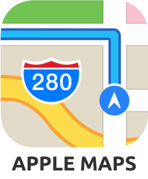 Open via Apple Maps