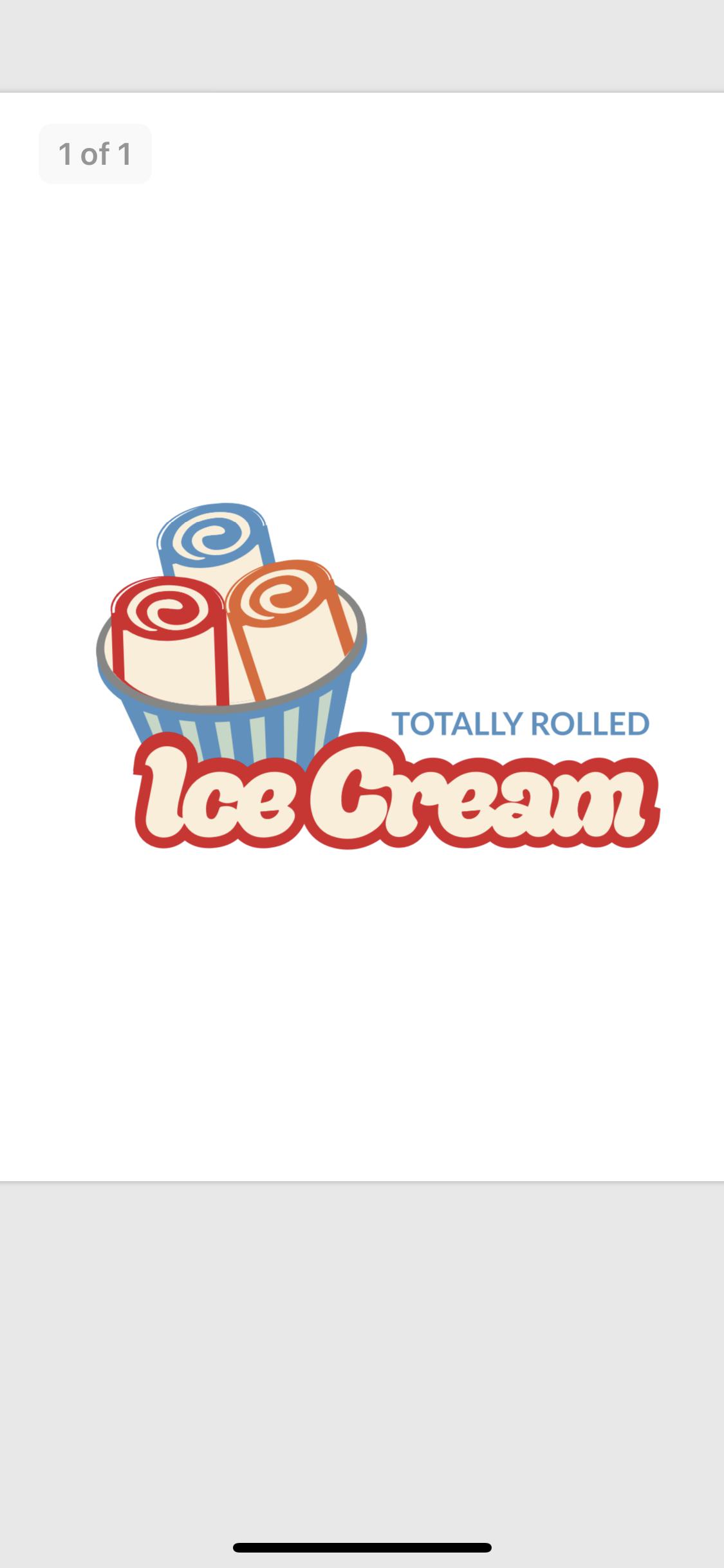 Totally Rolled Ice Cream